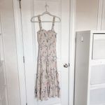 Saylor  Althea Floral Swiss Dot Midi Dress Photo 7