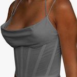 Amazon Grey Bustier Corset Photo 0