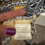 Magic  Yellow Paisley Maxi Dress Size M • Adjustable Straps • Boho Preppy Photo 10