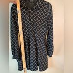 Kendall + Kylie  black patterned dress size L‎ Photo 9