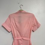 FHQ Pink Polka Dot Midi Shirt Dress Sz S NWT Photo 8