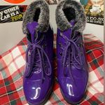 Comfortview Stylish Purple Ankle Boots Photo 2