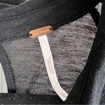 Free People Linen & Cotton Blend Long Sleeve Black Dress Whimsygoth Fairy Photo 3