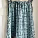 Sea New York Teal Blue Printed Dress Size 2 Photo 0