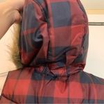 Arizona Jeans  Co Red Plaid Puffer Vest Size Medium Photo 3