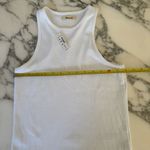 Madewell NWT High Neck in Sleekhold White Tank Top US Women XS Photo 4