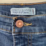 Levi's Levi’s 512 Perfectly Slimming Straight jeans ~ medium wash denim ~ women’s sz 14 Photo 4