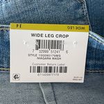 Charter Club SZ 14 Wide Leg Crop Jeans High-Rise Stretch Pockets Tummy Slimming Photo 8