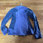 Lululemon Renewed Jacket Purple Herringbone Full Zip | Size 4 Photo 6