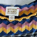 Scotch & Soda  Born to Love Knit Multicolor Chevron Tank Top Size S Photo 4
