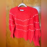 Lush Clothing Lush red/corral sweater size small Photo 0