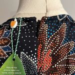 Farm Rio  NWT Sparkle Flowers Black Satin Mini Dress - small ($225) Photo 11