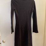 Horny Toad  Womens Dark Gray Grey Midi Dress XS Bust 32” Minimalist Photo 5
