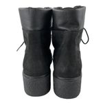 Timberland  Brinda Womens Black Nubuck Leather Lace Up Block Heels Ankle Boots 10 Photo 2