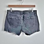 joe's jeans | Black Denim Raw Hem Jean Shorts Short Cutoff | Size 29 Photo 4