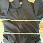 Cinq à Sept  Vickie Wrap Ruffle Mini Dress Size US 4 Navy Photo 10