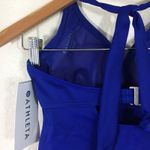 Athleta NWT  bra cup wrap tankini swimsuit top Photo 4
