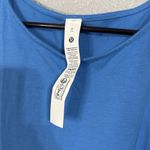 Lululemon  Organic Cotton Cinched Waist Dress in pool party blue size XL Photo 4