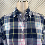 Equipment  Daddy‎ Groundwork Plaid Tie Front Shirt Photo 3