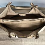 Sondra Roberts  Squared | Stone Vegan Leather Tote Satchel Shoulder Bag Photo 9