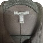 Eileen Fisher  - Black Short Sleeve Wide Leg Jumpsuit Drawstring Waist Sz S Photo 4