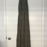 Lulu's Sage Green Elastic Waist dress Photo 1
