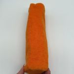 Stila Orange Terry Star Zip Cosmetic Pencil Bag Case Photo 2