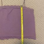 Women’s teen Lavender Purple XS crop tank top Photo 2