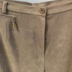 Doncaster Vintage 80's Pant Suit Set womens 14 Soft Faux Suede Classic Brown Photo 10