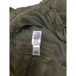 Treasure & Bond New Pants Womens Size 6 Paper Bag Waist Cuffed Olive Green Photo 9