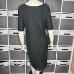 Betabrand  Executive Ponte Pinstripe Pencil Dress Size Medium Photo 2