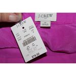 J.Crew Women's Pleated Midi Skirt AR995 Pink Polyester Crinkle Skirt Size 8 NWT Photo 3