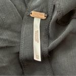 Free People All Mine Black Surplice Tank Photo 4