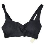 Aerie Black Waffle Knit Wireless Bra Size S NWT Photo 0