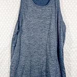 Athleta ‎ Heather Blue Eyelet Tank Top Photo 0