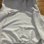 Garage  Heather Grey Cropped Zip Up Photo 3