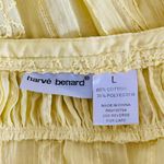 Harvé Benard Y2K Harve Benard Yellow Textured Blouse with Lace and Embroidery size Large Photo 7