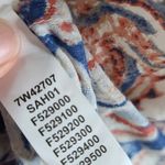 Lucky Brand  border blouse size small Photo 8