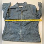 Coldwater Creek  GUC Size 14 Vintage Blue Denim Zipper Jacket Photo 5