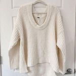 Free People NEW  Blue Bell Slouchy Tunic Sweater Photo 0