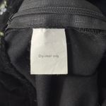 J.Crew Velvet Floral Embroidered Pants Womens 12 Black Tapered Leg Retro Y2K Photo 7