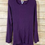 Target Future Collective twisted back crewneck pullover purple sweater Size 2X -NWOT Photo 6