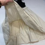 PLAN C Knit And Poplin Two
Toned Pleated MIDI Dress Size 6 Black Photo 4