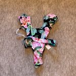 Alexandria Miro floral one piece swimsuit Black Photo 1