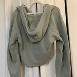 Lululemon Jade Grey Half Zip Scuba Hoodie Photo 1