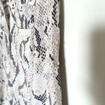 EXPRESS The Portofino Shirt Snake Skin Print Button Down Size Small Photo 5