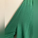 Alfani  Open Front Cardigan Bell Sleeve Green Womens small Rayon Preppy Bright‎ Photo 10