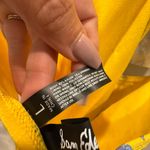 Sam Edelman Yellow Flora Monokini size Large, NWT! Photo 7