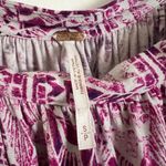 Anthropologie Free People  Ocean Avenue Blouse Top Shirt Asymmetrical Shoulder S Photo 2