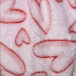 Fleece heart pants lounge wear pajama bottoms super soft NEW large polyester White Photo 2